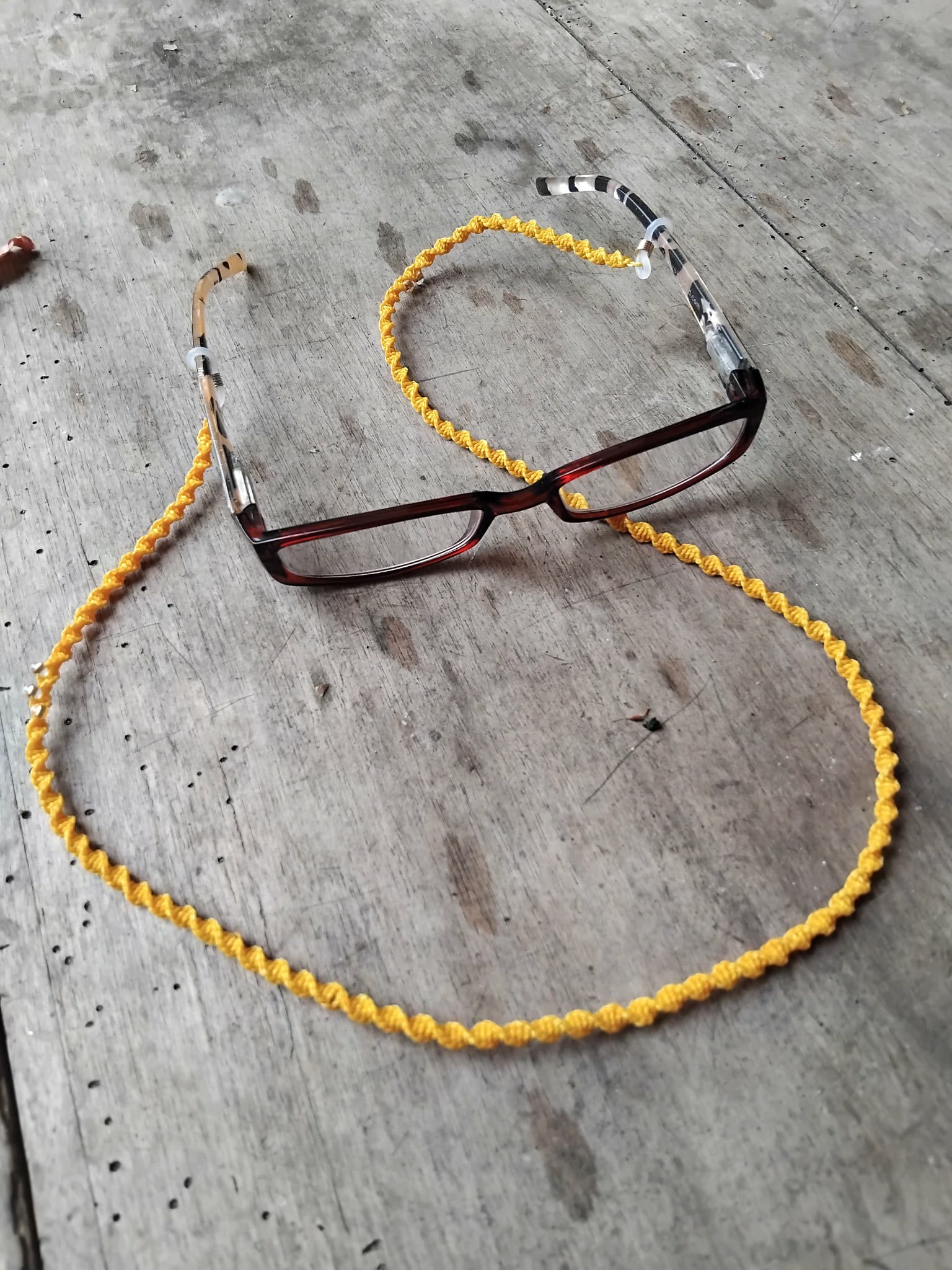 Macrame Glasses Holder Cord - Choice of Colour Available