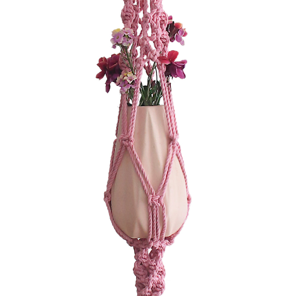 Macrame Planthanger 'Flora' - Medium - Various Colours Available