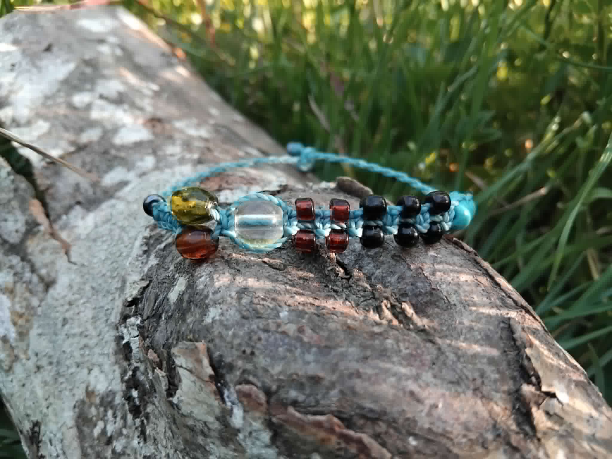 Makramee Armband 1 - Einzigartig